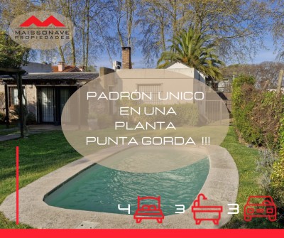Casa en Venta en Punta Gorda, Montevideo