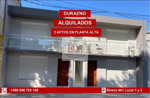 Apartamento en Alquiler en Durazno , Durazno