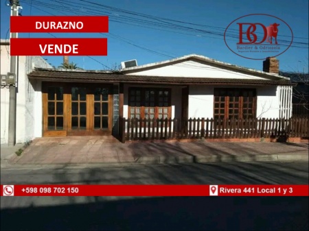 Casa en Venta en Durazno , Durazno