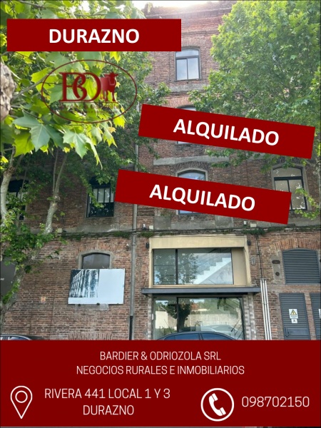 Apartamentos en Alquiler en Durazno , Durazno