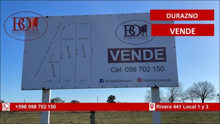 Terreno en Venta en Durazno , Durazno