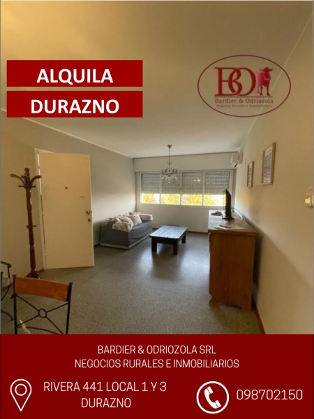 Apartamento en Alquiler en Durazno , Durazno