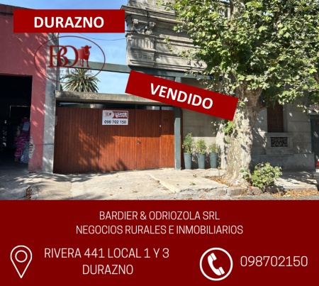 Casa en Venta en Durazno , Durazno