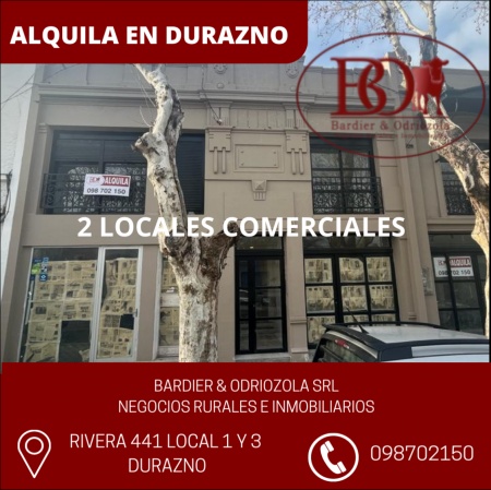 Local Comercial en Alquiler en Durazno , Durazno