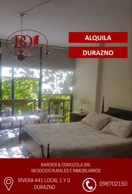 Apartamento en Alquiler en Durazno , Durazno