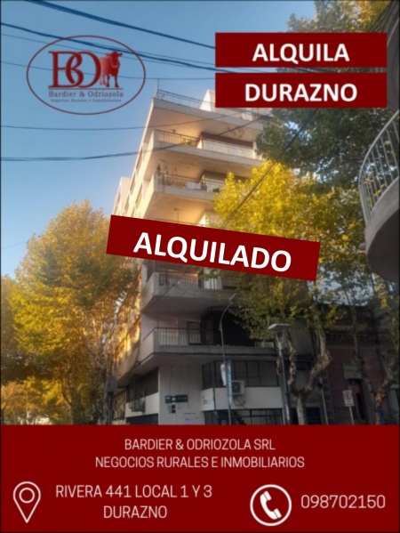 Apartamento en Alquiler en Durazno , Durazno