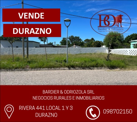 Terreno en Venta en Santa Bernardina, Durazno , Durazno