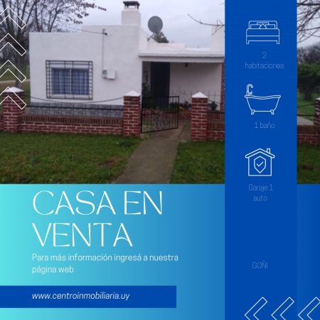 Casa en Venta en Goñi, Goñi, Durazno