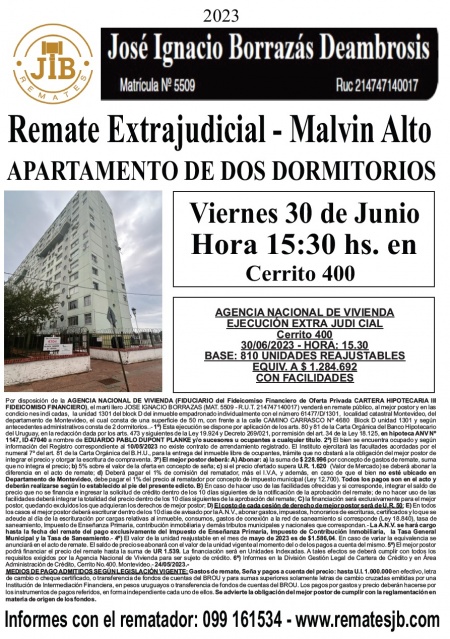 Apartamentos en Remate en Montevideo