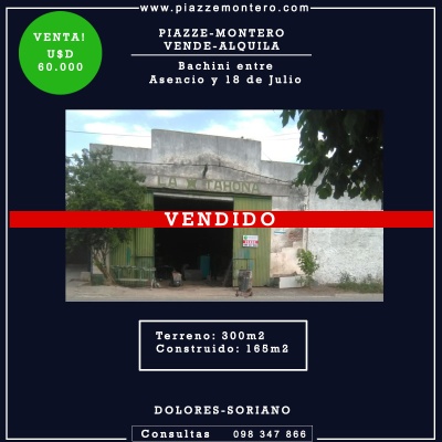 Locales Comerciales en Venta en Dolores, Soriano