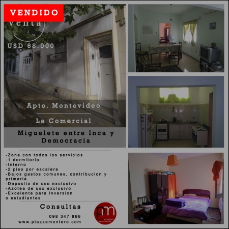Apartamento en Venta en La Comercial, Montevideo