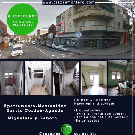 Apartamentos en Venta en Cordón, Montevideo