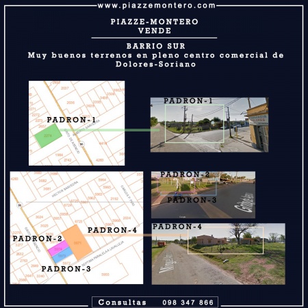 Terreno en Venta en BARRIO SUR, Dolores, Soriano