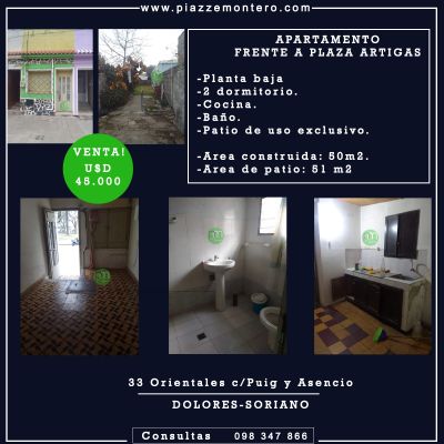 Casas en Venta en EL CHACO, Dolores, Soriano