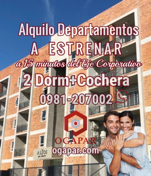 Departamentos en Alquiler-Renta en Mariano Roque Alonso, Central