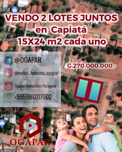 Terrenos en Venta en Capiatá, Central