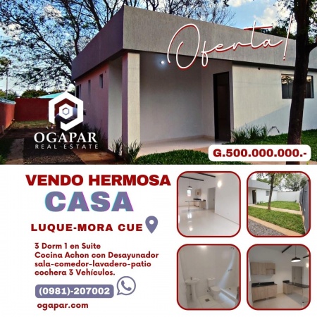 Casas en Venta en Luque, Central