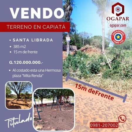 Terrenos en Venta en Capiatá, Central