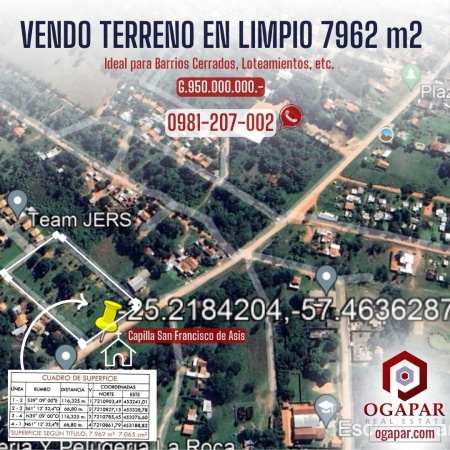 Terrenos en Venta en Mariano Roque Alonso, Central