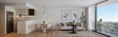 Apartamento en Venta en Tres Cruces, Montevideo