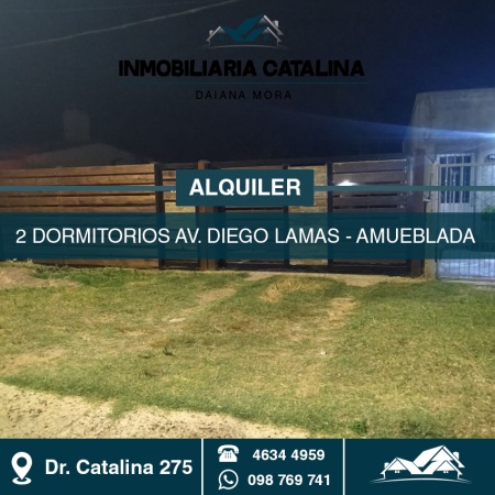 Casa en Alquiler en AVENIDA DIEGO LAMAS, Tacuarembó, Tacuarembó