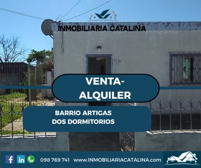 Casa en Venta,  Alquiler en BARRIO ARTIGAS, Tacuarembó, Tacuarembó