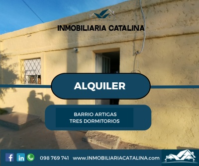 Casa en Alquiler en BARRIO ARTIGAS, Tacuarembó, Tacuarembó