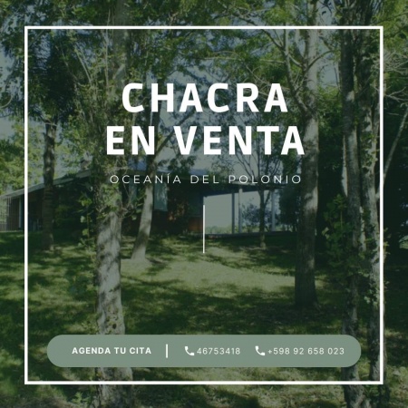 Campo / Chacra en Venta en Oceanía del Polonio, Rocha