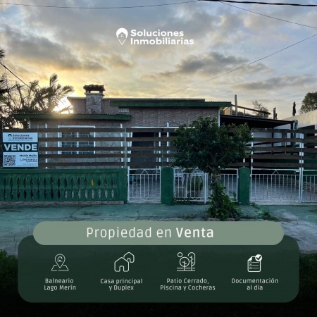 Casa en Venta en Lago Merín, Cerro Largo