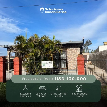 Casa en Venta en POSADA 2, Río Branco, Cerro Largo