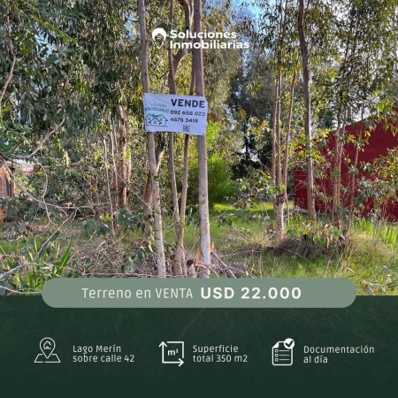 Terreno en Venta en Lago Merín, Cerro Largo