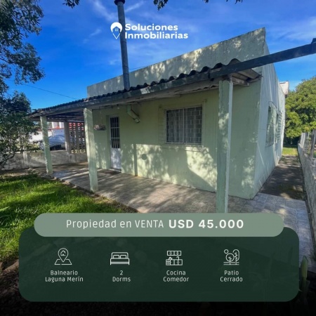 Casa en Venta en Lago Merín, Cerro Largo