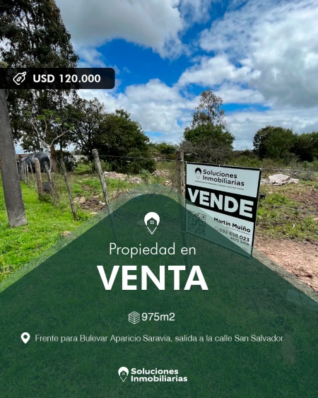 Terreno en Venta en Río Branco, Cerro Largo