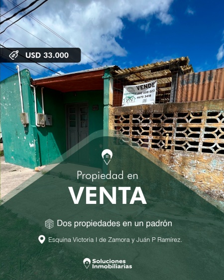 Casa en Venta en Río Branco, Cerro Largo