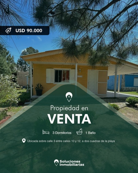 Bungalows / Cabañas en Venta en Río Branco, Cerro Largo