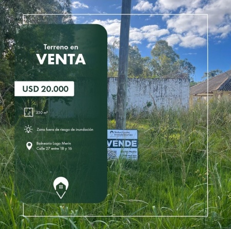 Terreno en Venta en Lago Merín, Cerro Largo