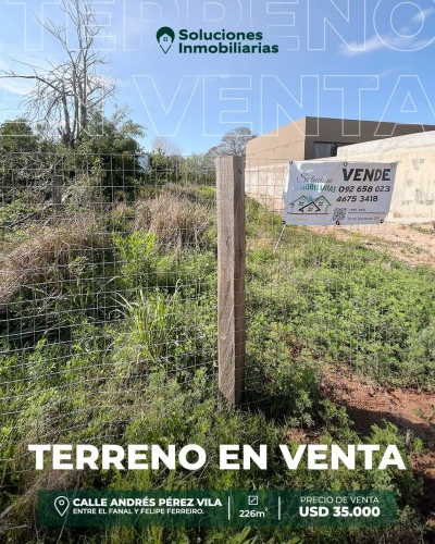Terreno en Venta en MOSQUITO, Río Branco, Cerro Largo