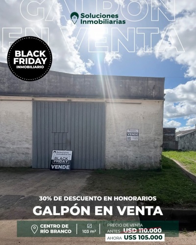 Locales Comerciales en Venta en Centro, Río Branco, Cerro Largo