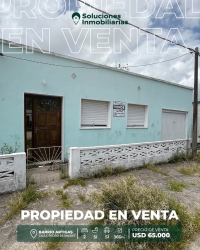 Casas en Venta en ARTIGAS, Río Branco, Cerro Largo