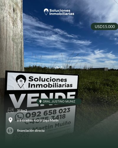 Terreno en Venta en Río Branco, Cerro Largo