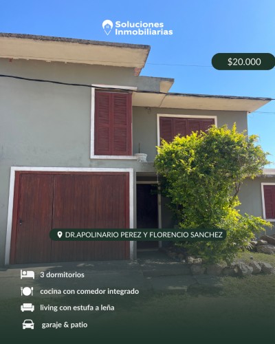 Casa en Alquiler en Río Branco, Cerro Largo
