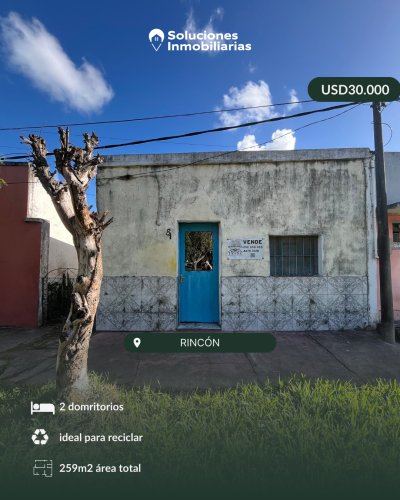Casa en Venta en Río Branco, Cerro Largo