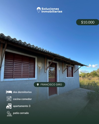 Apartamento en Alquiler en Río Branco, Cerro Largo