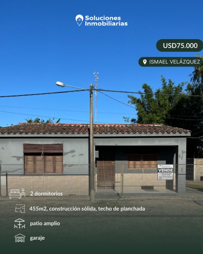 Casa en Venta en Río Branco, Cerro Largo