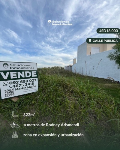 Terreno en Venta en Río Branco, Cerro Largo