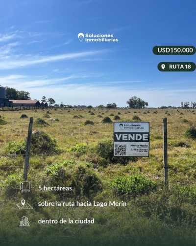 Terreno en Venta en Río Branco, Cerro Largo