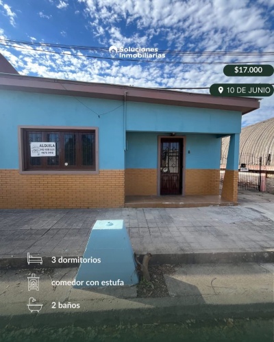 Casas en Alquiler en Río Branco, Cerro Largo