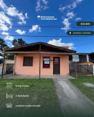 Casa en Alquiler en Río Branco, Cerro Largo