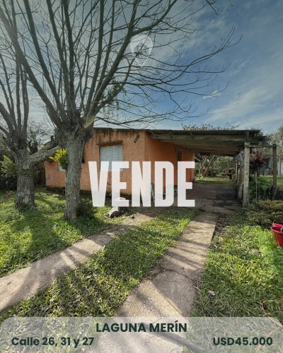 Casa en Venta en calle 26 , entre 31 y 27, Lago Merín, Cerro Largo