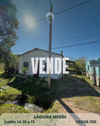 Casa en Venta en calle 14 , entre 13 y 15, Lago Merín, Cerro Largo